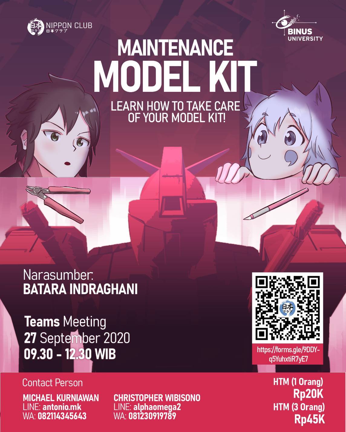 [Liputan] Mari Belajar Merawat Model Kit Milikmu dengan Benar!
