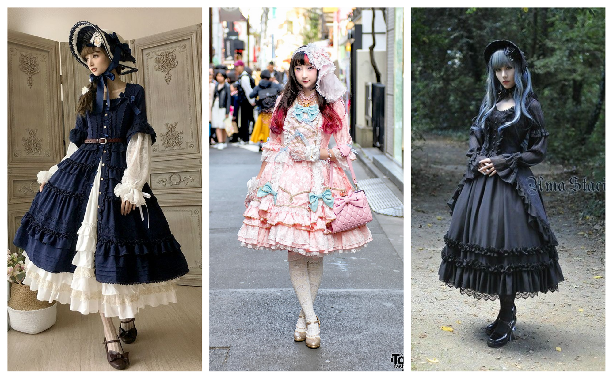 Fetcherx fashion, victorian dress, asian cute