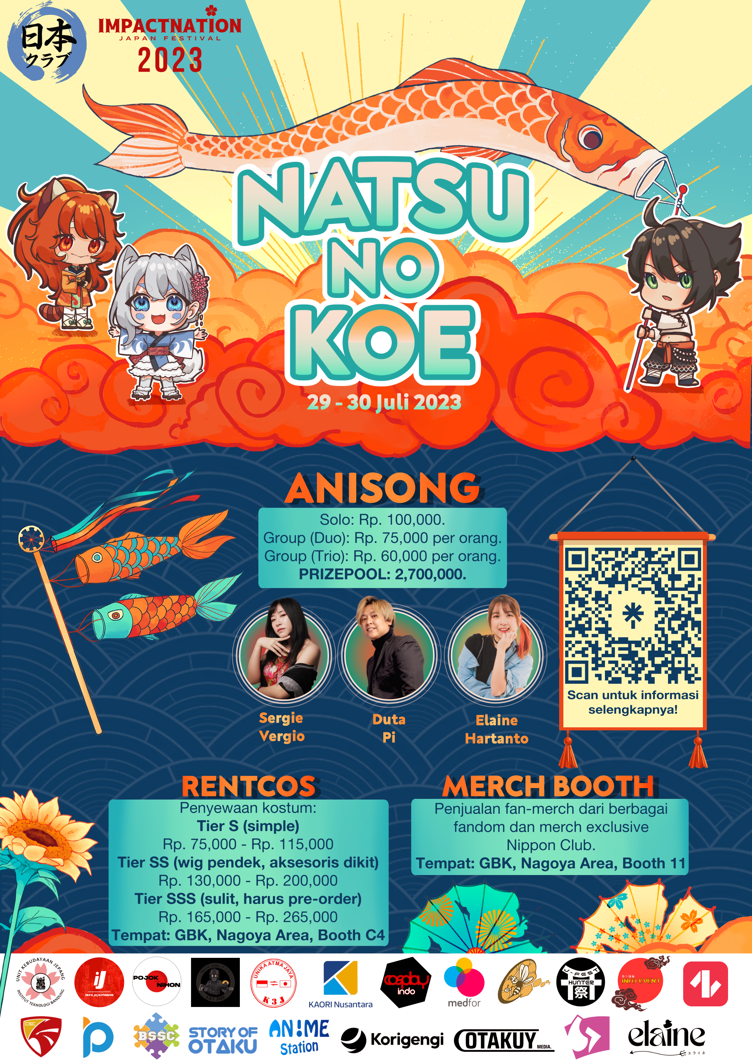 Natsu Ga Kita Yo! Simak Anisong Competition di Natsu no Koe