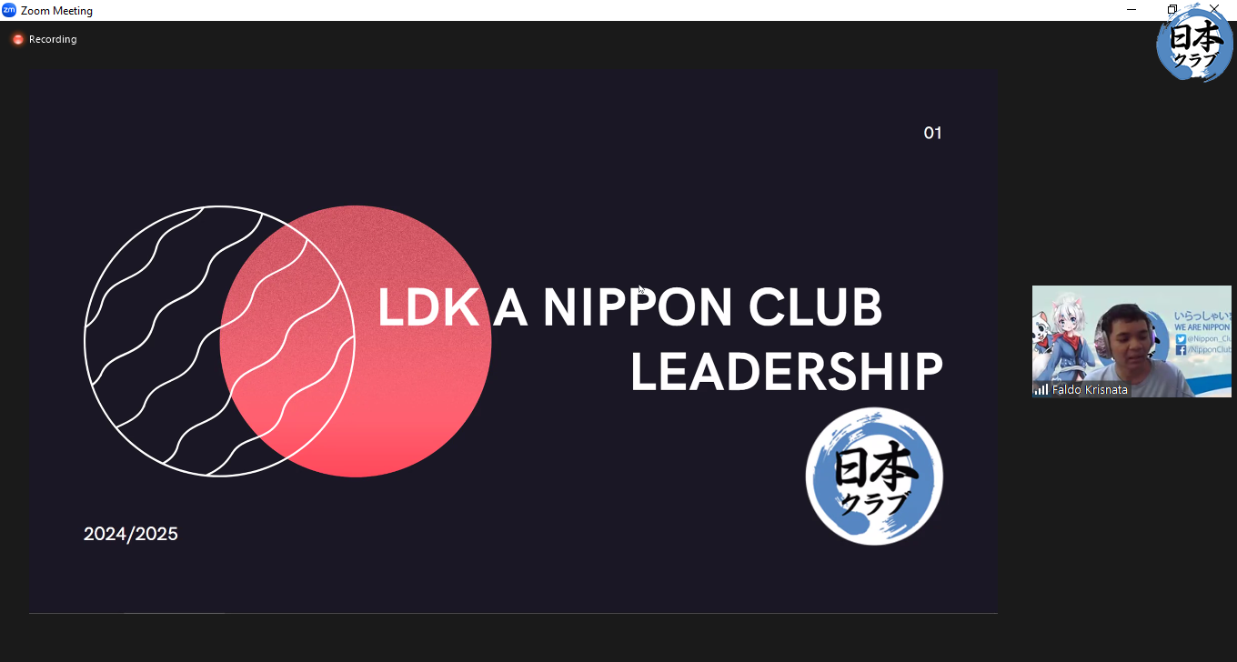 Simaklah Jalannya LDK Aktivis Nippon Club Generasi 25