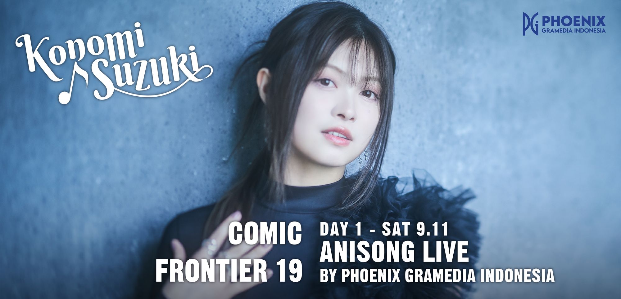 [PRESS RELEASE] Phoenix Gramedia Indonesia Hadirkan Suzuki Konomi di Konser Anisong Comifuro pada Bulan November Mendatang
