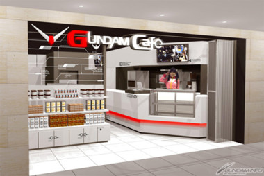 Kafe Gundam Ke-3 Dibuka di Tokyo Station