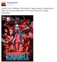 Mobile Suit Gundam dan The Last Naruto Akan Hadir di Bioskop Indonesia