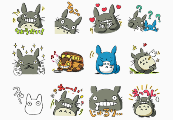 Totoro Hadir Untuk Menemani Chat di Line