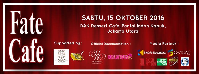 [Event] Fate Fan Cafe, Rasakan Sehari Menjadi Master Para Servant dari Fate Series!
