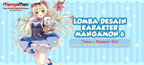 Lomba Desain Karakter ke-6: Magical Girl dan Polling Lomba Desain Karakter ke-5: IDOL Telah Dibuka!