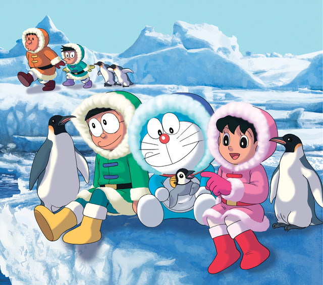 Luar Biasa, Doraemon dan Nobita Lakukan Promosi Film Hingga ke Antartika!