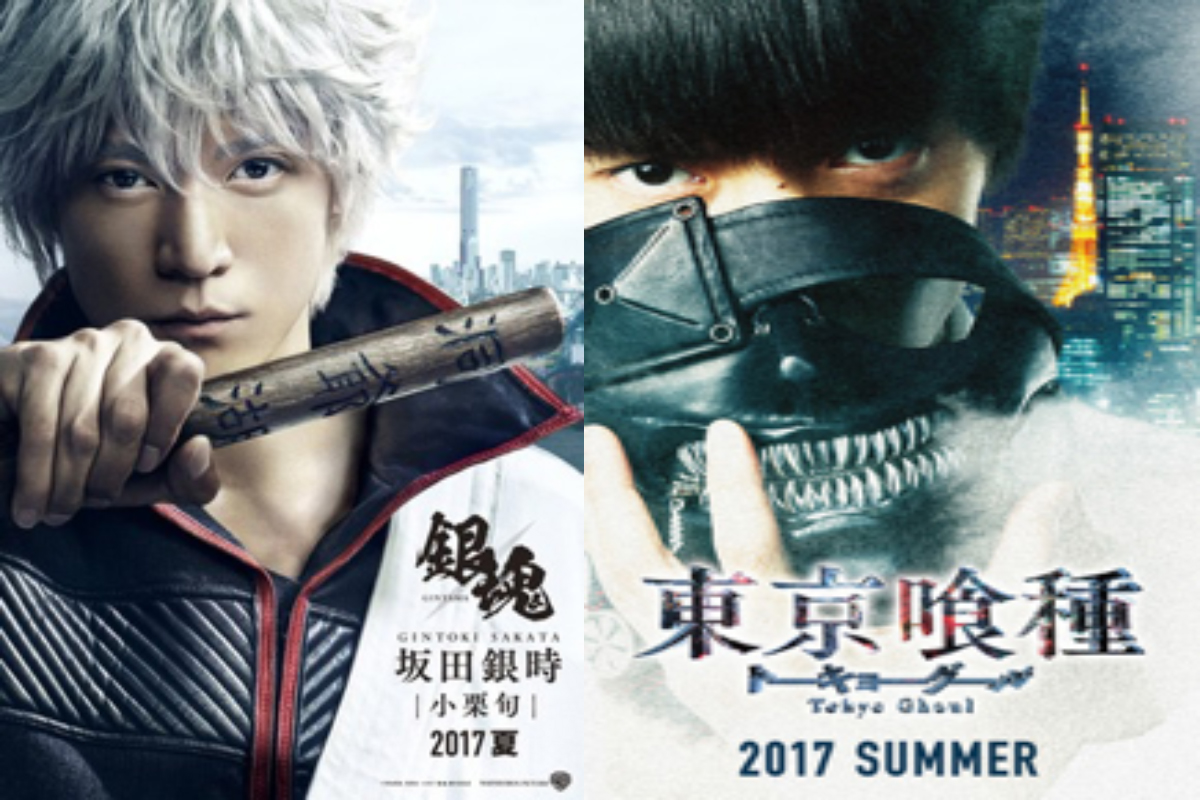 Live Action dari "Gintama" dan "Tokyo Ghoul" akan Tayang di Bioskop Tanah Air