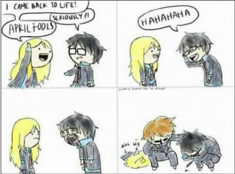 Shigatsu wa Kimi no Mop: Kompilasi April Mop Anime dan Jepang