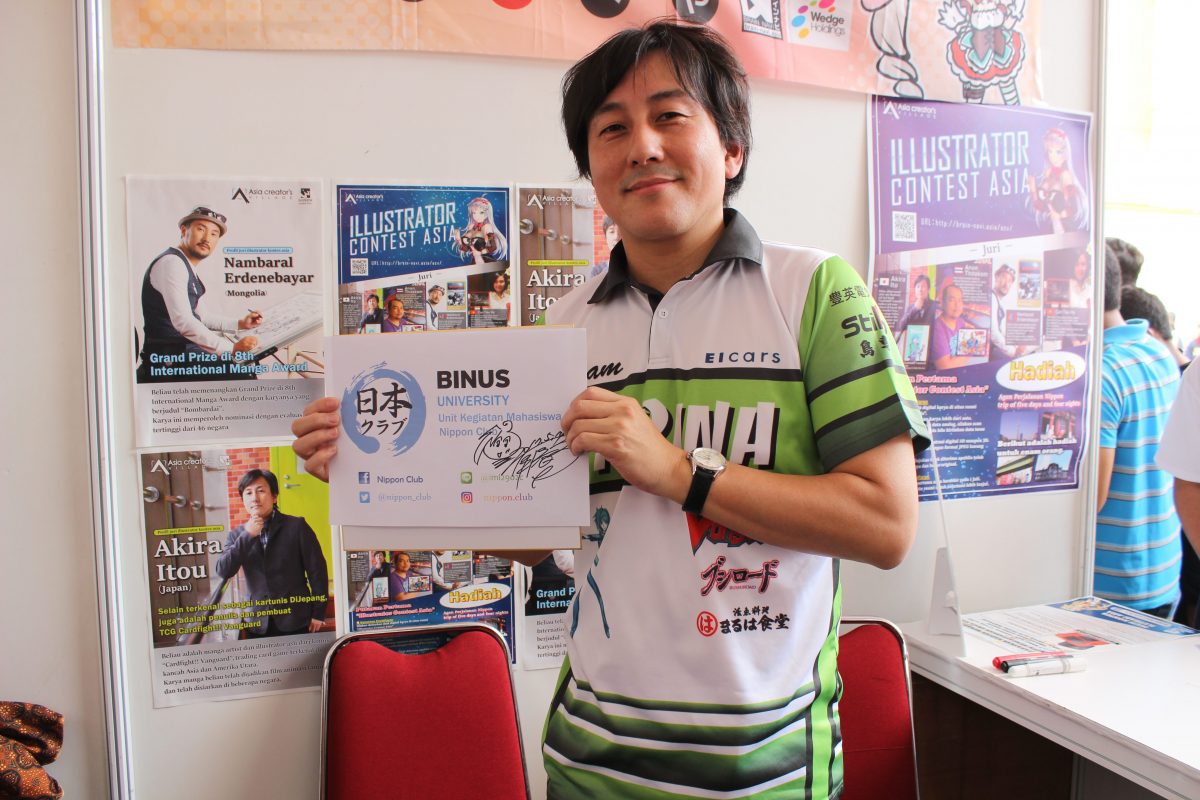 [Interview] Bincang-Bincang dengan Akira Itou, Mulai dari Kerja Kantoran, Mengagumi Kazuki Takahashi Serta Pesannya Kepada Para Cardfighter Di Indones