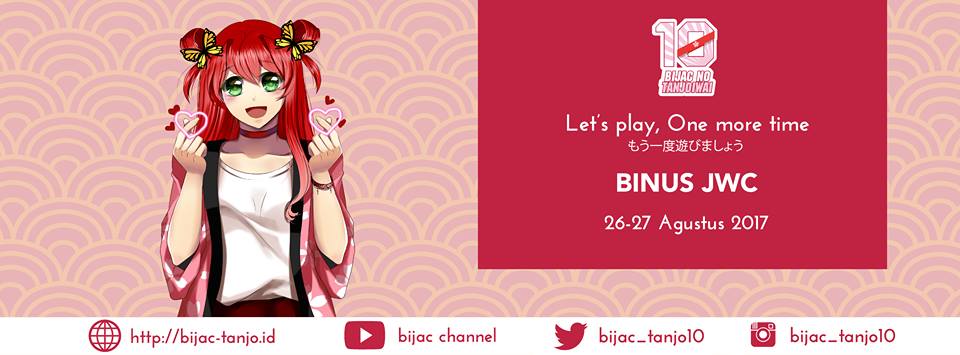 [Event] Sambutlah Akhir Pekan Ini dengan BIJAC no Tanjoiwai 10!