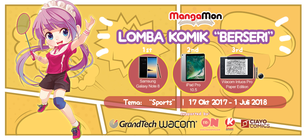 [Event] Lomba Komik Berseri Mangamon
