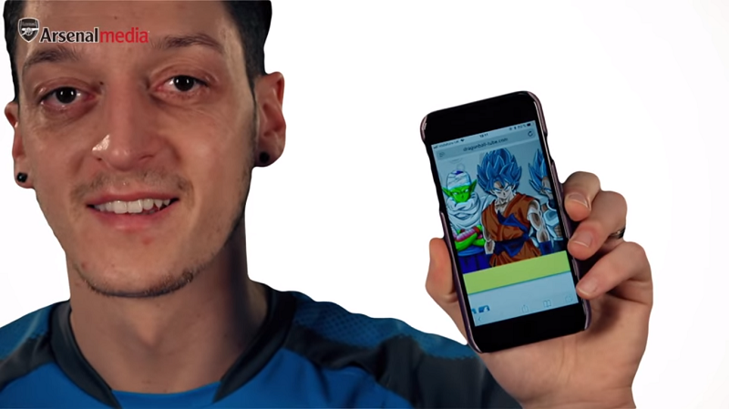 Ternyata Mesut Özil adalah "Pengikut" Serial "Dragon Ball"