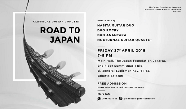 Classical Guitar Concert “Road To Japan”