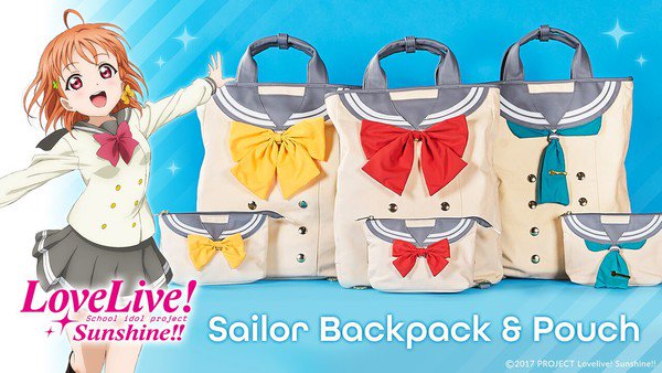 Hadirnya Ransel dan Pouche Versi Love Live! Sunshine!!