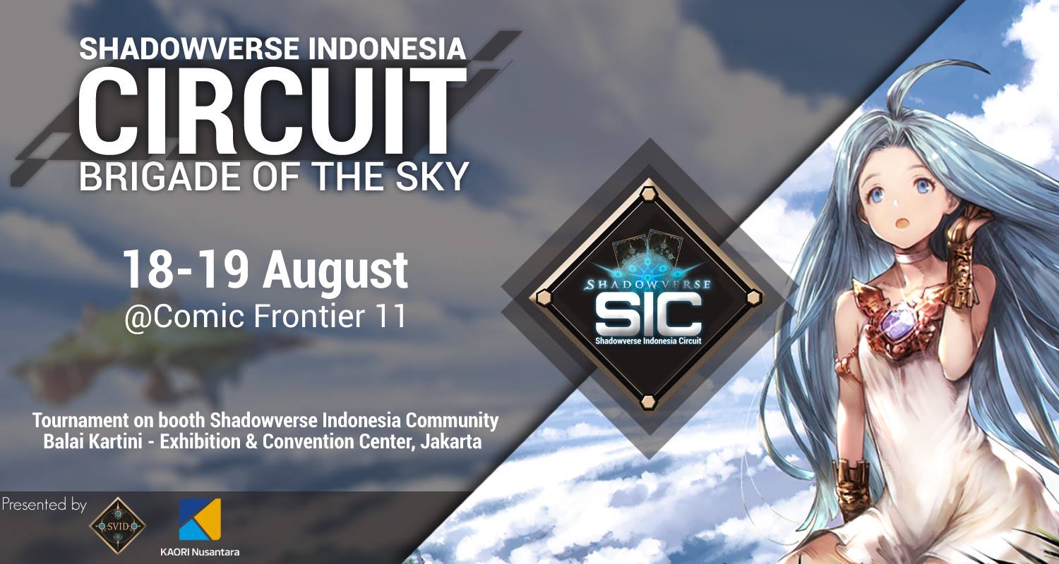 [Event] Comic Frontier 11 Hadirkan Turnamen E-Sport Shadowverse Indonesia Circuit