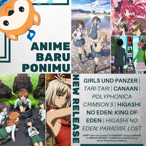 Ponimu Umumkan 5 Judul Baru Anime Yang Akan Ditayangkan di Situsnya!