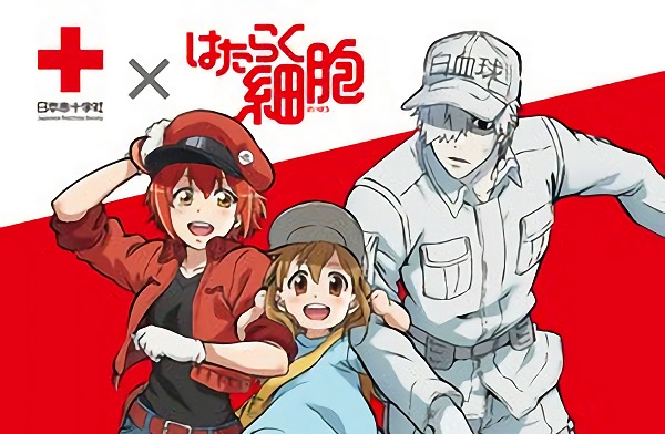 Kalender Bertema Hataraku Saibou sebagai Hadiah untuk Donor Darah di Jepang