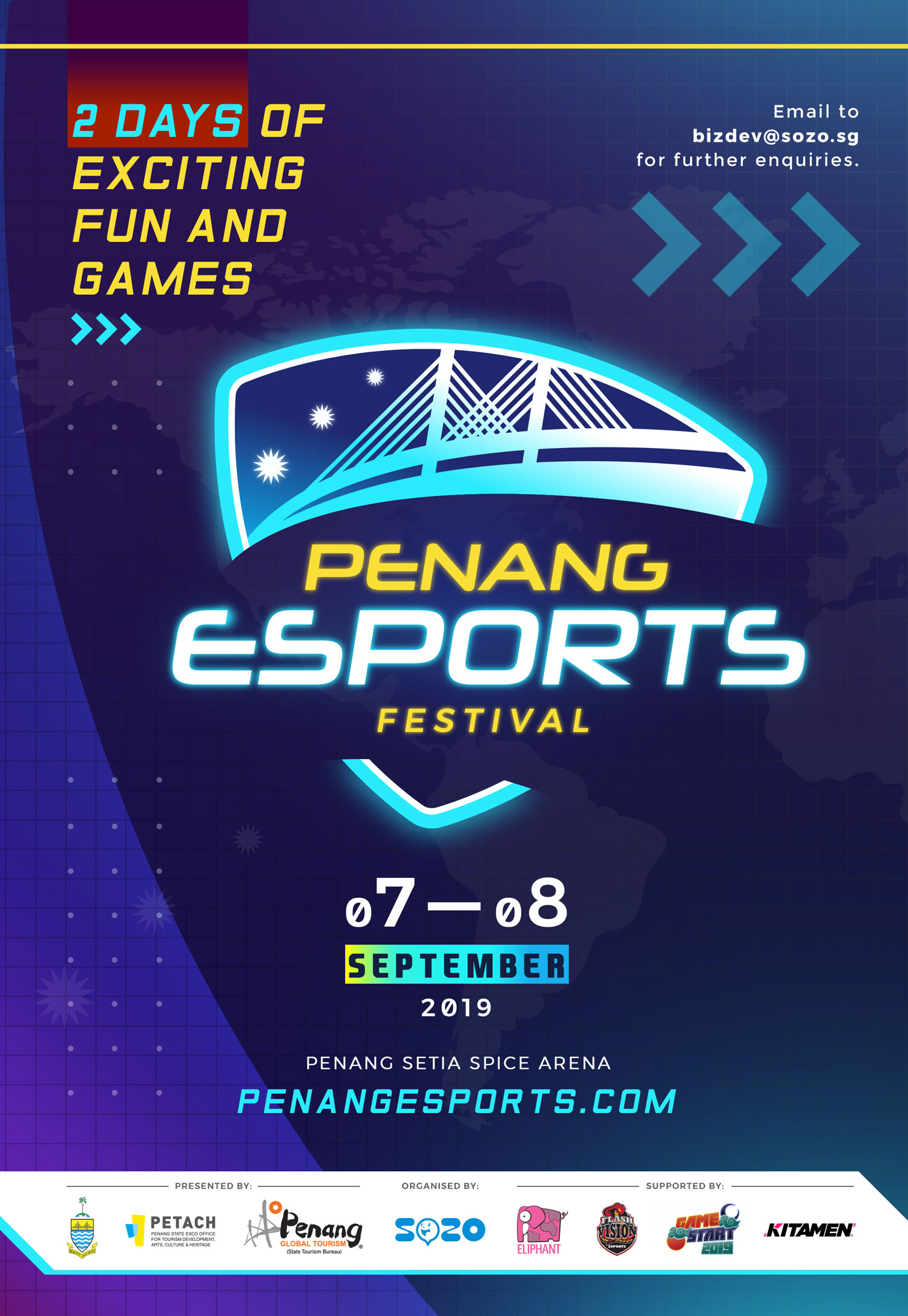 [Siaran Pers] Semangat Membara Mencapai Puncak untuk Penang Esports Festival 2019!